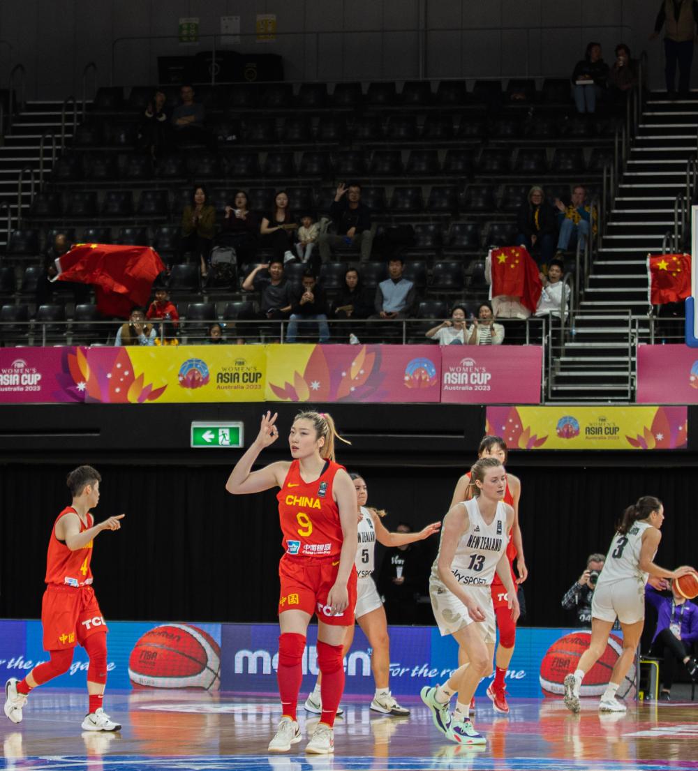 Li Meng is starting to regain his form. In the Asian Cup, the Chinese women's basketball team won a 34 point victory over New Zealand with a shooting percentage | efficiency | Chinese women's basketball team