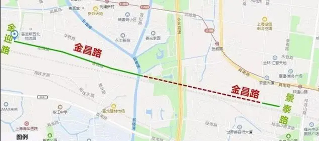 What happened to Shanghai's "Jinchang Road" when only a portion was built and left unused for two years? Known as "crossing three districts" to connect Duantou Road citizens | Jingtai | Duantou Road
