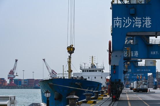 Looking towards the south! High quality development sets sail for Nansha Port in the Bay Area | Port | China