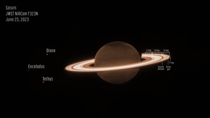 Shocking! The Webb telescope captured a new photo of Saturn. New photo | Telescope | Saturn