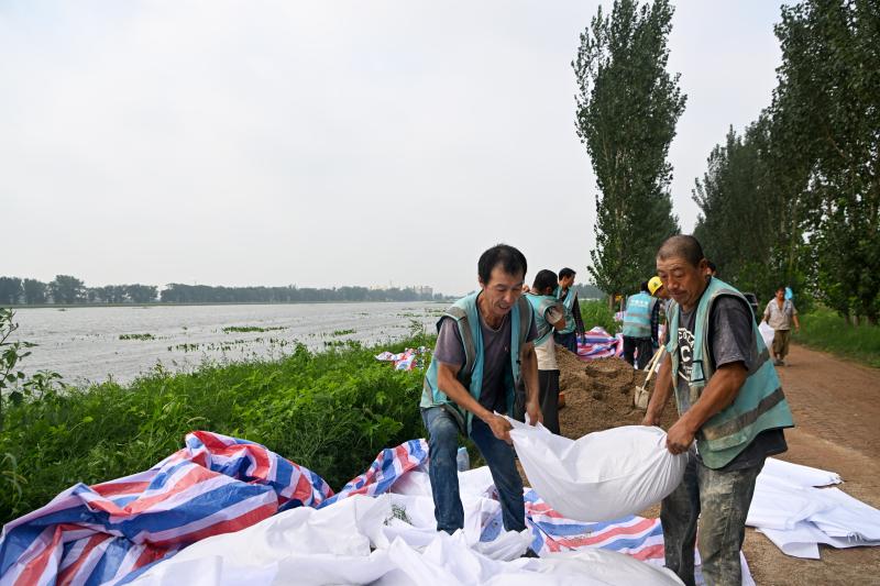 Xinhua News Agency+| Key Points of "Nine Rivers Downside" Flood Discharge | Rescue | Xinhua News Agency+