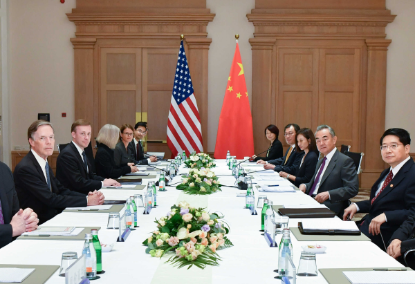 Wang Yi Holds a Meeting with Assistant to the US President for National Security Affairs Sullivan