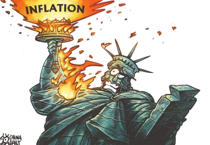 [Looking at the world] American people save less and debt increases American media: "high inflation" is giving a green light to economic recession | America | debt