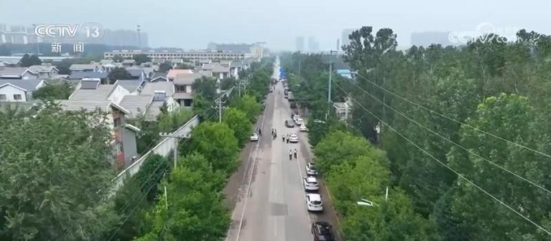 The waterlogging in the main urban area of Zhuozhou, Hebei Province has basically receded, and the living order has gradually resumed for residents