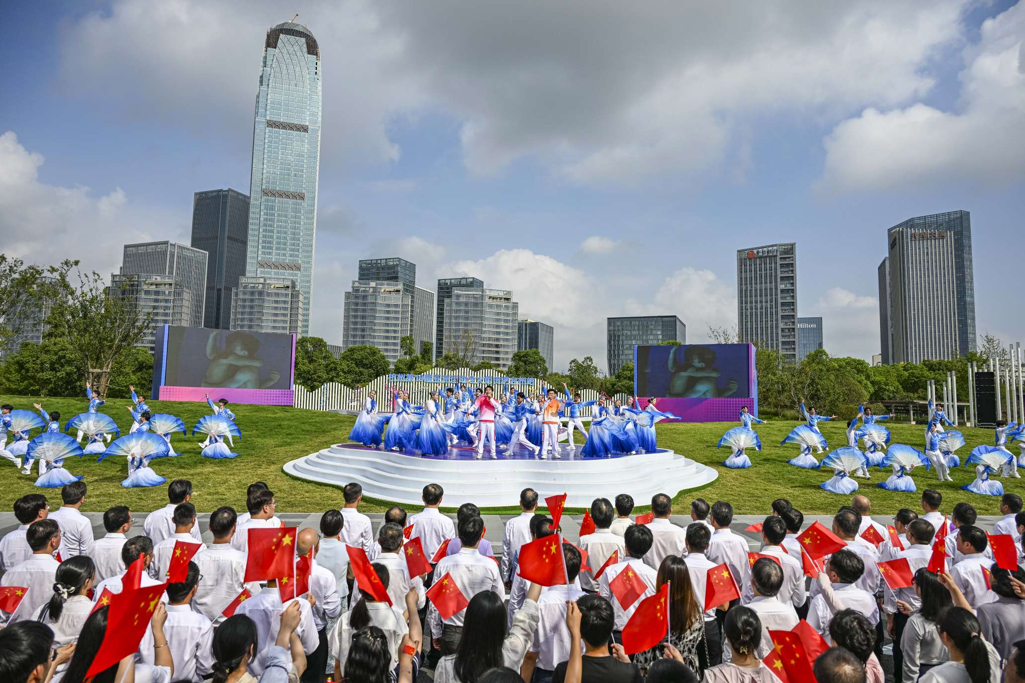Hangzhou Asian Games | Torch Relay in Zhejiang: Taizhou