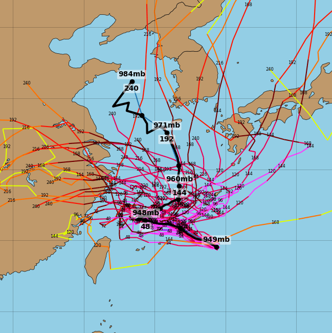 Why did the supercomputer predict the path like a scattered woman in the sky?, The peripheral airflow of the typhoon will affect Shanghai tomorrow. Typhoon | Sea | Supercomputer