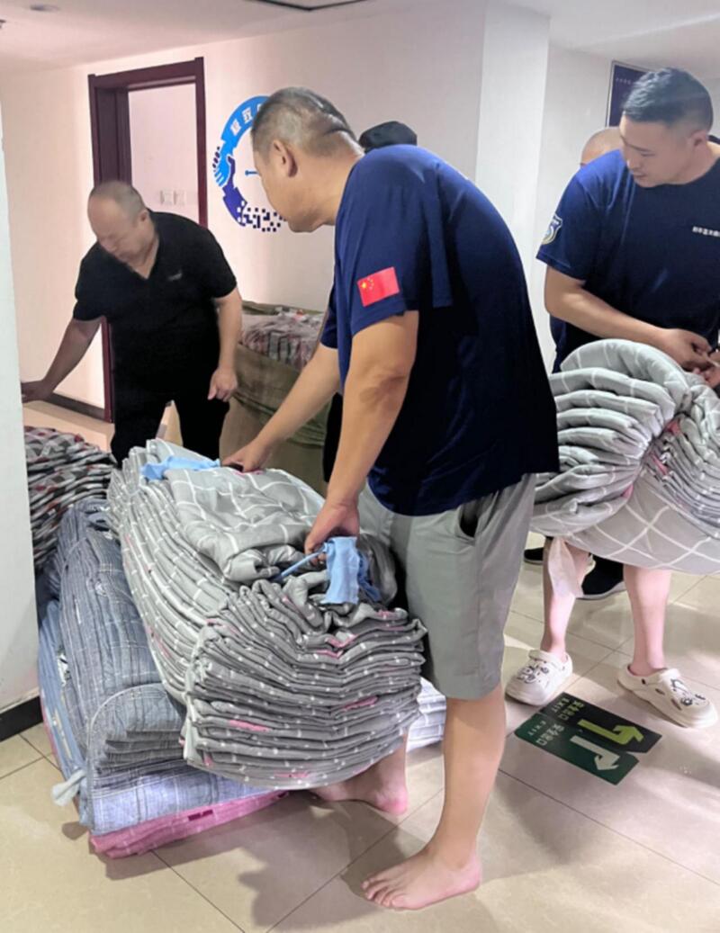 "Everyone is working together to overcome difficulties!", Zhuozhou Hotel in the flood: Free placement of rescue team members to stay at the merchant | Wuhui | Hotel