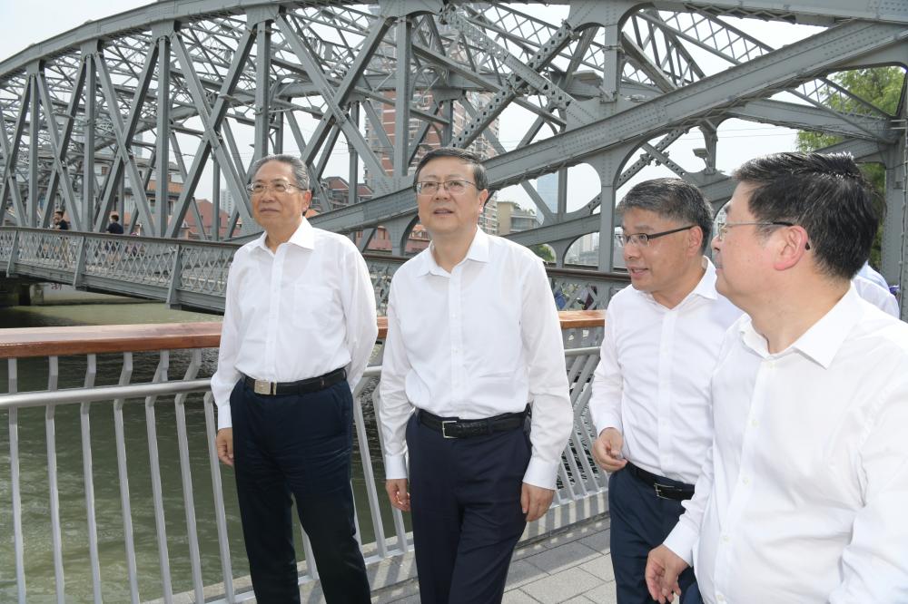 Chen Jining conducted a special research on the implementation of the new round of public opinion projects, and visited open green spaces, waterfront spaces, and residential spaces on site | City | Chen Jining