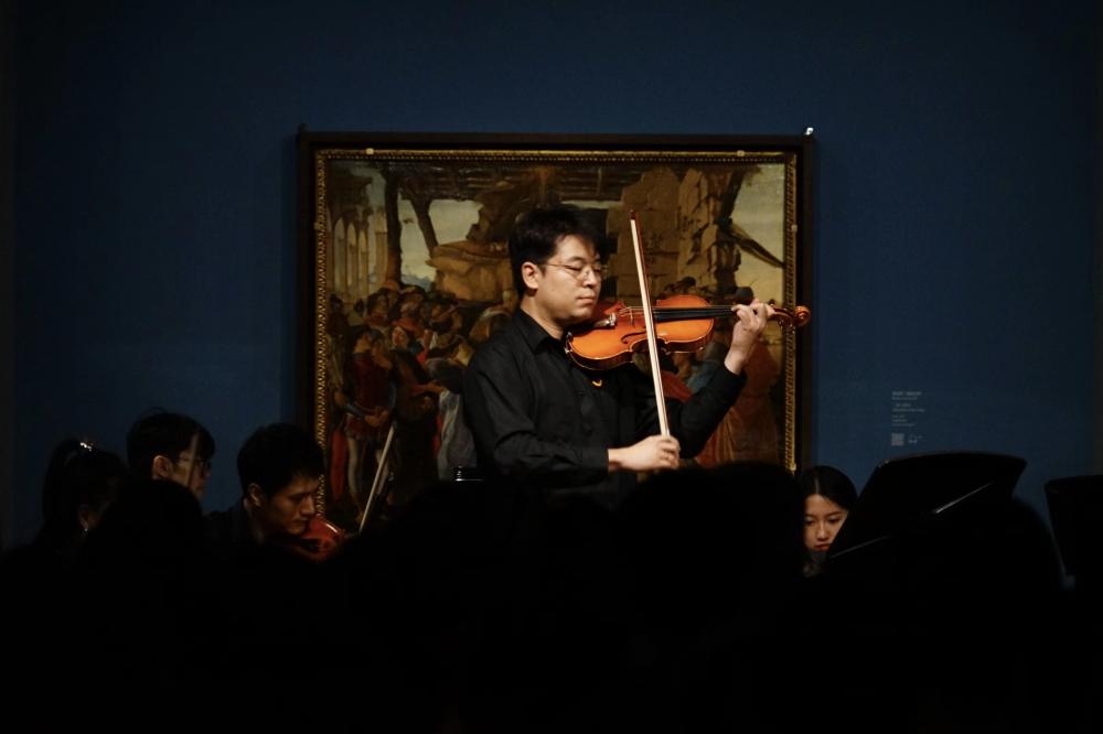Listening to the melody of Vivaldi in front of the authentic Botticelli, the "Evening Peak Concert" made its debut at the Botticelli | Vivaldi | Concert Hall