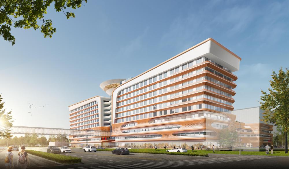 We will build an emergency medical treatment center for the Yangtze River Delta, and the Jinshan Campus project of Ruijin Hospital will start construction today. Jinshan | Campus | Yangtze River Delta