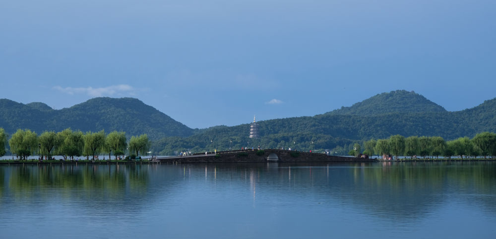 Entering the Ecological Scroll of the Asian Games City, Hangzhou has leapt to become a rich spring river | Mountain Dwelling Map | Hangzhou | Picture Scroll