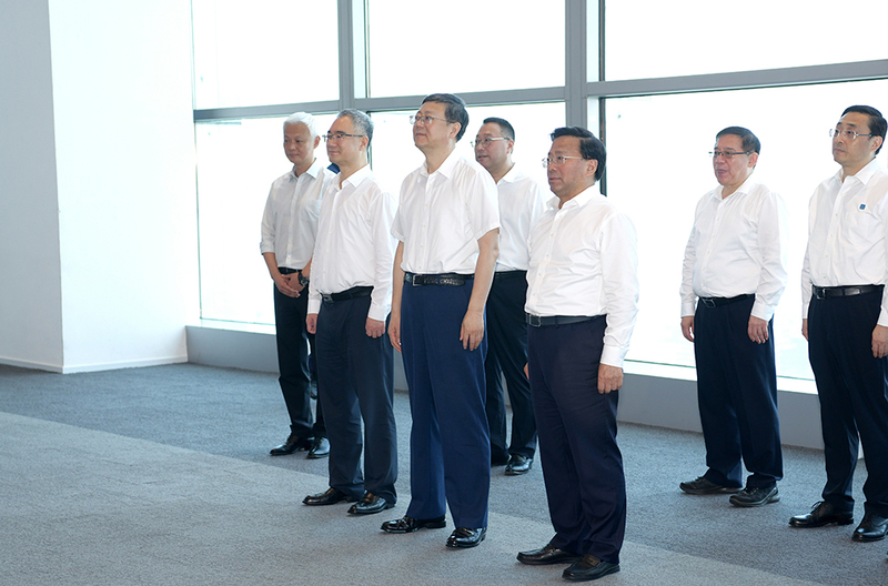 Discuss the plan to deepen cooperation between Shanghai and Anhui! Chen Jining and Gong Zheng, together with Han Jun and Wang Qingxian, led the Anhui Party and Government Delegation to inspect the delegation | Deputy Secretary | Gong Zheng