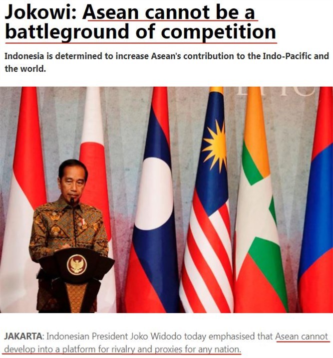 ASEAN: This region cannot become a "conflict zone" Indonesia | Foreign Minister | Region