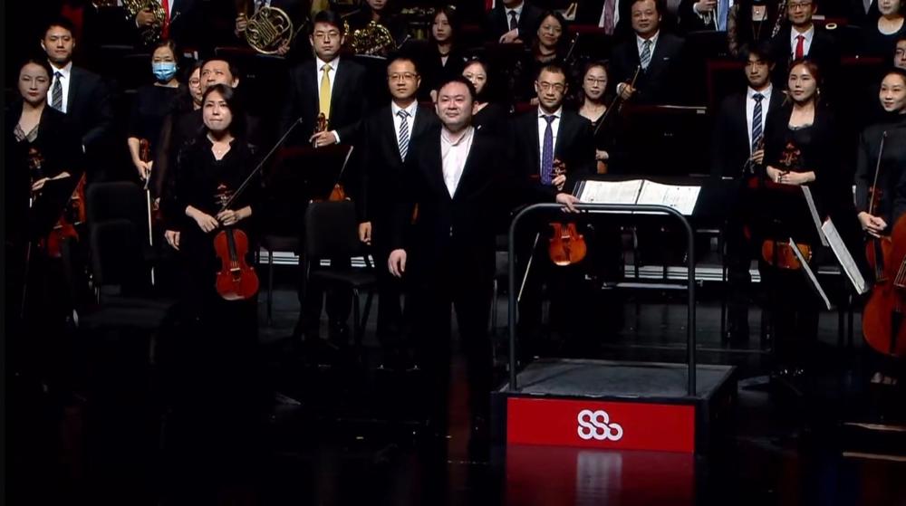 The finale of "National Excellent Symphony Works Exhibition", Shanghai Symphony Orchestra Harbin performs "Our World" work | Harbin, China
