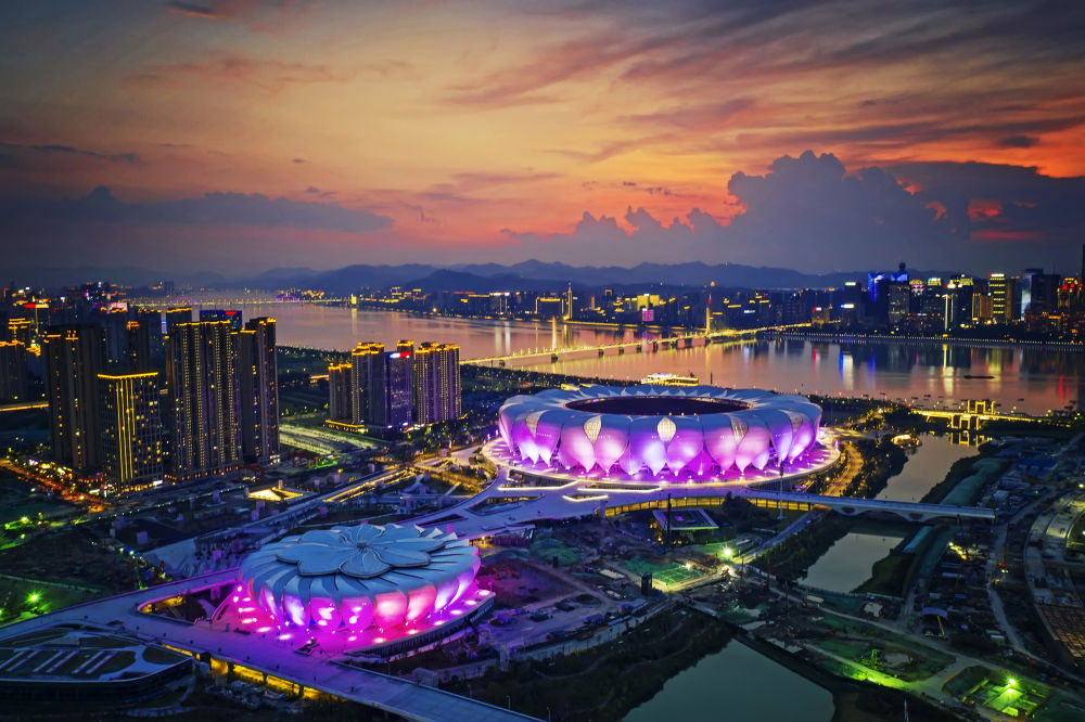 Entering the Ecological Scroll of the Asian Games City, Hangzhou has leapt to become a rich spring river | Mountain Dwelling Map | Hangzhou | Picture Scroll