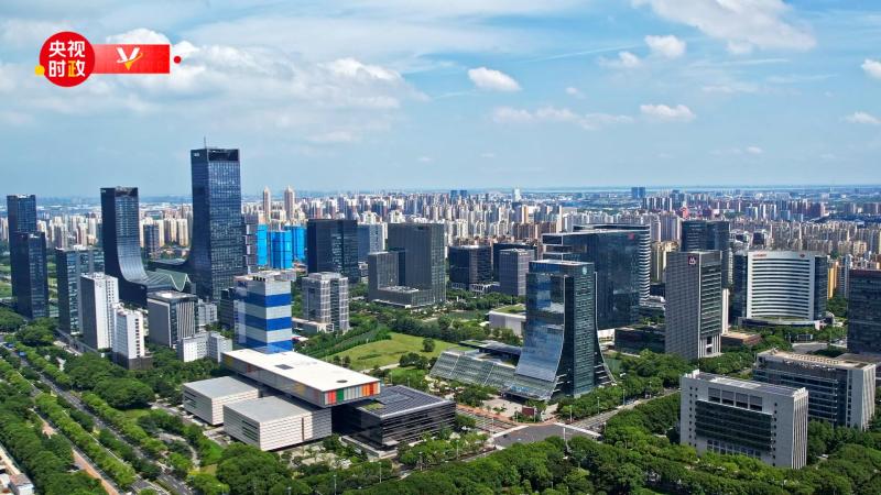 Xi Jinping's Jiangsu Travel, Digital Intelligence Empowering Production City Integration-Entering Suzhou Industrial Park Innovation | Development | Xi Jinping