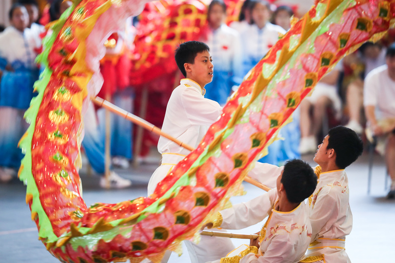 上海学生龙文化全能赛给孩子们带去了什么,十年上海市|体育|学生