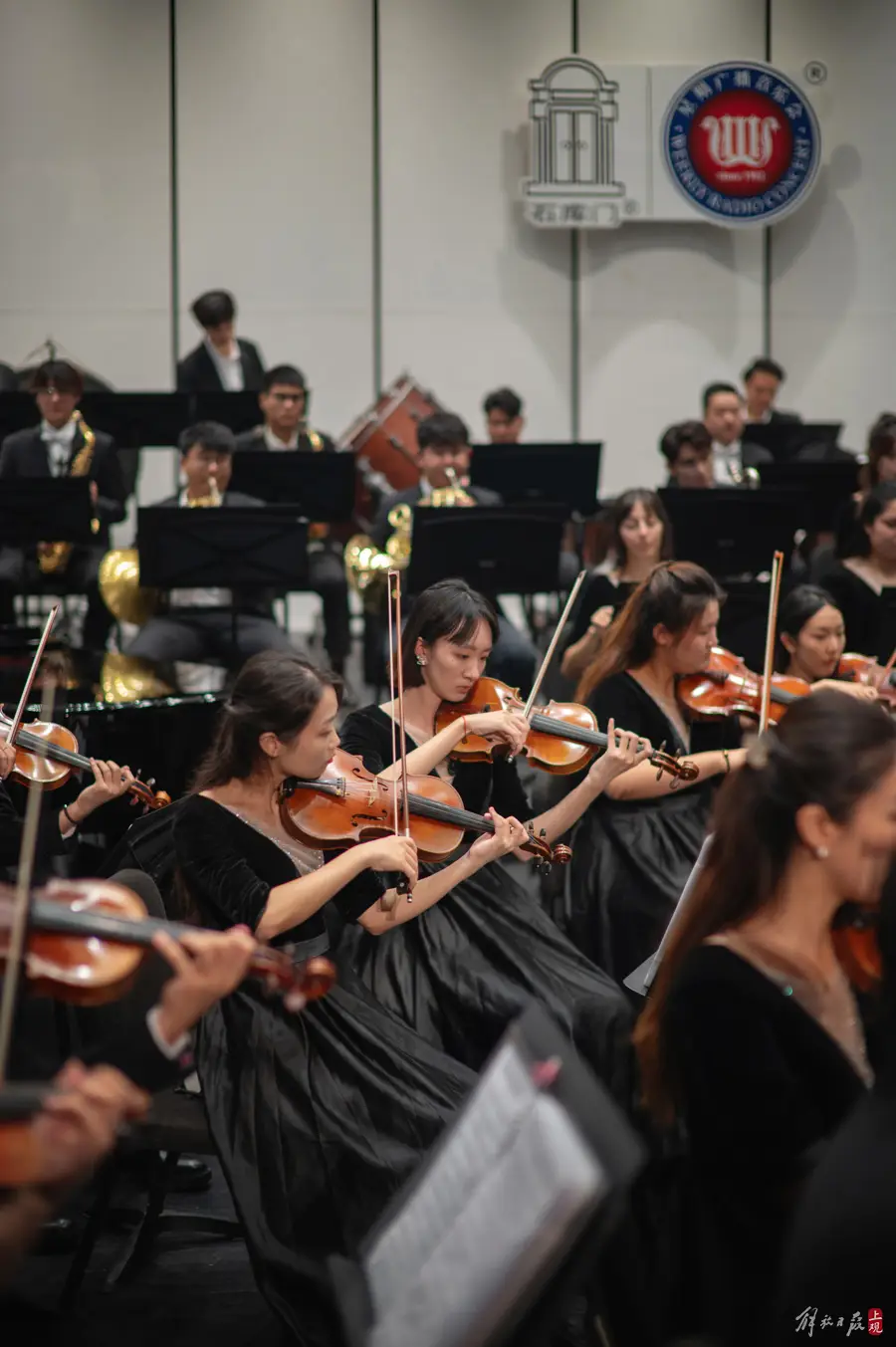 This Nantong student band's debut performance amazed the audience, and Italian opera classics were played in the Shanghai Concert Hall