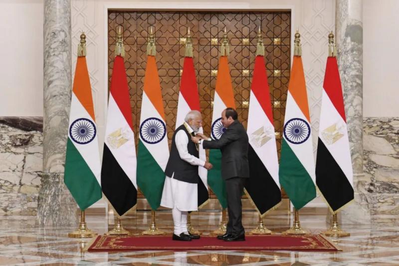 Awarded the highest medal, Modi's first visit to Egypt, India | Prime Minister | Egypt