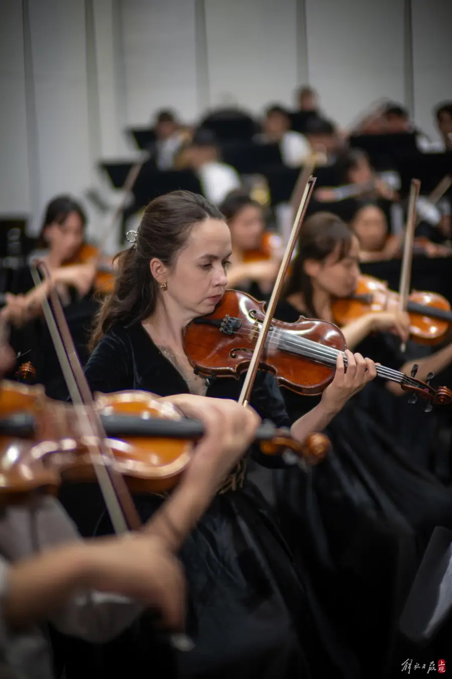 This Nantong student band's debut performance amazed the audience, and Italian opera classics were played in the Shanghai Concert Hall