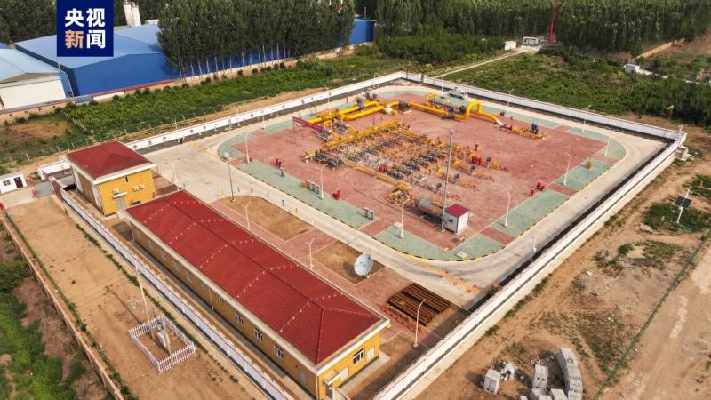 China's first direct natural gas pipeline to Xiong'an has been officially put into operation for natural gas | Pipeline | China