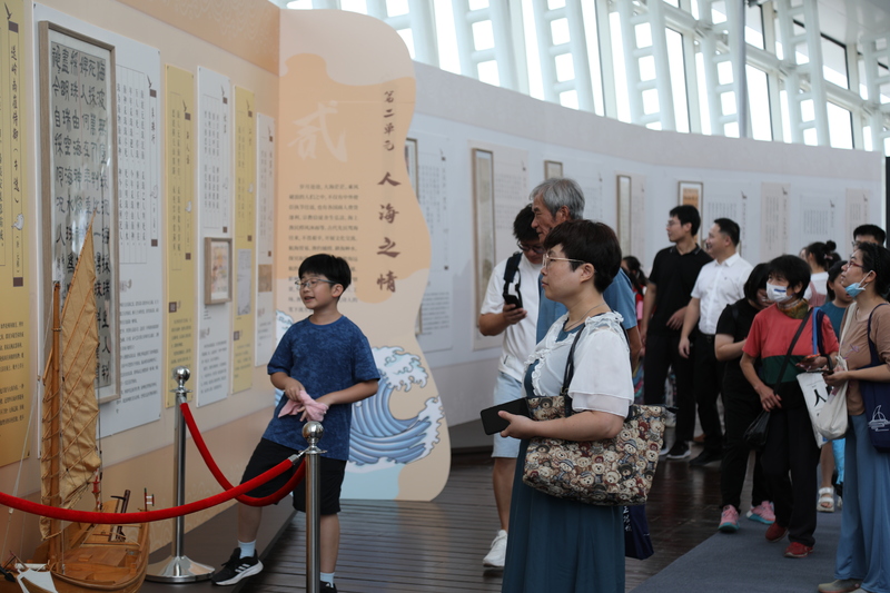 The new exhibition of the China Maritime Museum opens, where navigation, boats, and ancient poetry interweave with wisdom | Poetry | Museum