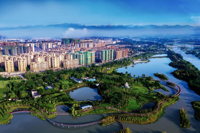 A Comprehensive View of the "City of Dayun" | Xinjin District, Chengdu: Water "Speed and Passion" Inherited from Ancient and Modern Tianfu | Digital | Speed