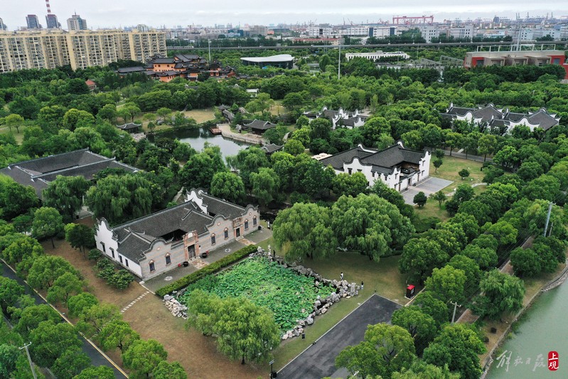 A popular Jiangnan Old House Museum, Pudong Peony Garden Peony Garden | Pudong