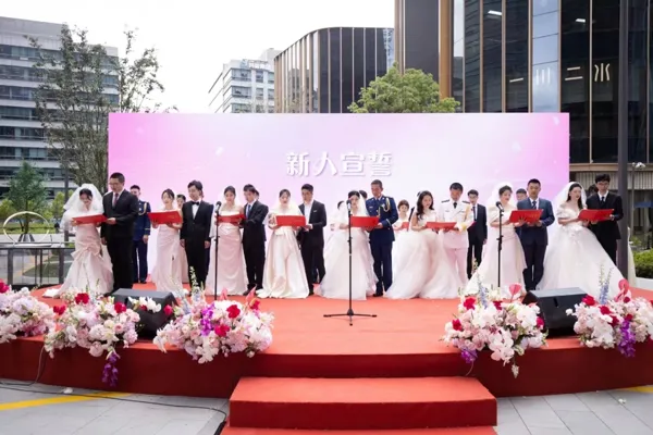 婚姻文化主题服务月启动,“百年杨浦、百年好合”婚姻文化品牌推出