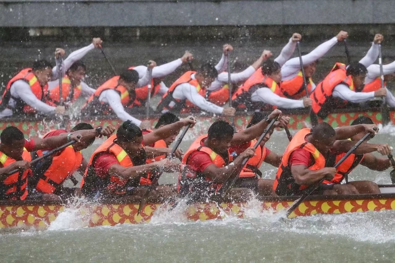 Why is Shanghai's dragon boat strength so strong? This year's Dragon Boat Race | Dragon Boat | Dragon Boat Strength