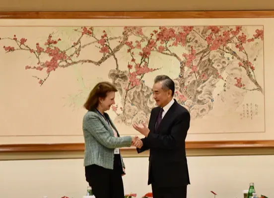 Wang Yi Meets with Argentine Foreign Minister Mondino