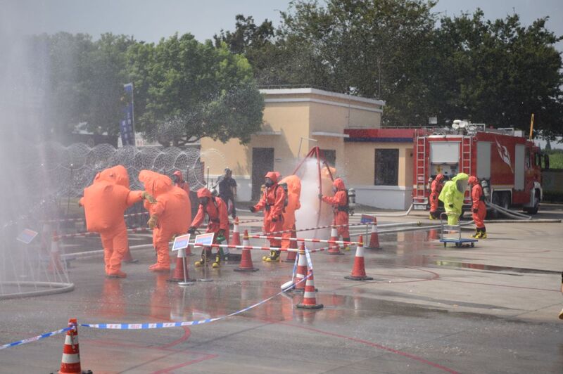 Competition of business capabilities on the same platform, the first "muscle show" of fire rescue teams in Shanghai, Jiangsu, and Zhejiang, and the first union joint construction activity | Rescue | First time