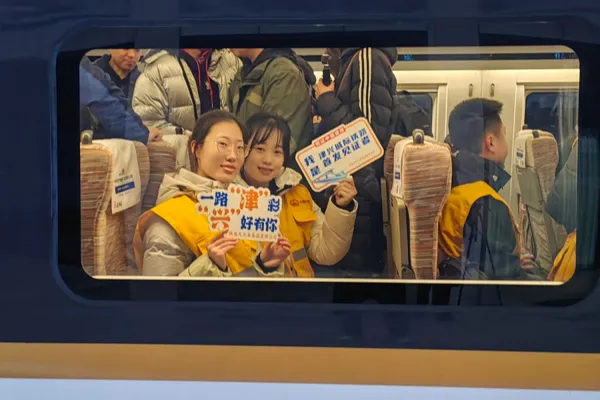 The fastest check-in time to the airport is 5 minutes, the fastest time to Daxing Airport from Tianjin West is 41 minutes, and the Jinxing intercity railway opens today