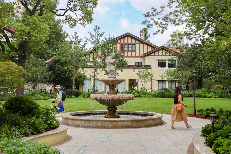 Open sharing makes Shanghai full of greenery, and the 90 year old "little angel" on Hengshan Road has turned to ecology for the first time | Park | Hengshan