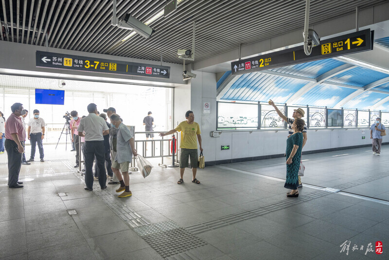 走换乘通道仅需5分钟,花桥站到苏州市区13元,苏州11号线最短间隔6分钟上海、苏州地铁11号线换乘