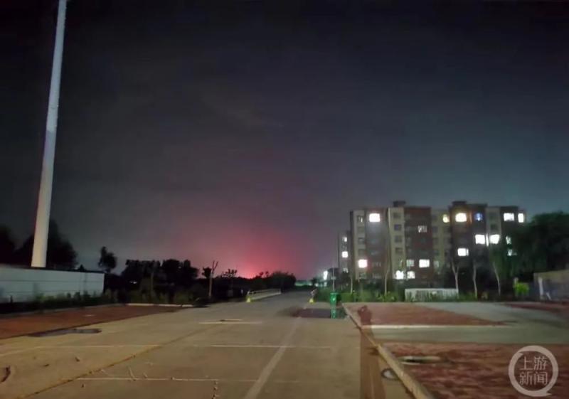 Jinan Earthquake Monitoring Center responded that strange red light appeared in the sky in many places before and after the Shandong Plain earthquake. Video | Blogger | Red Light