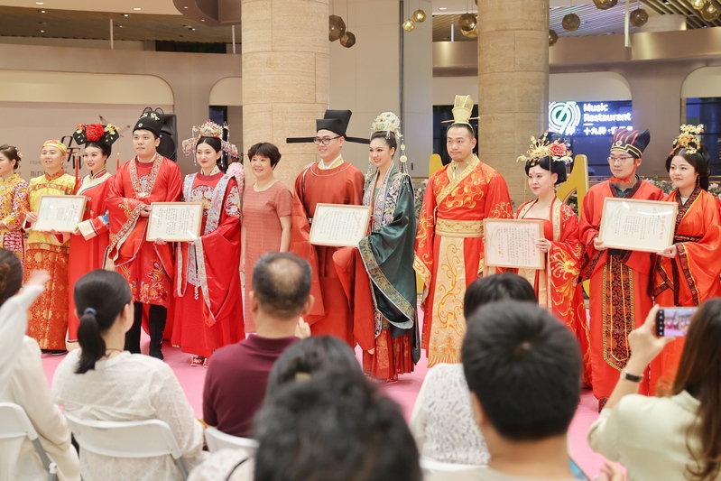 杨浦艺趣文化生活节启动,七夕之夜办一场华冠丽服的中式婚礼活动|婚书|杨浦