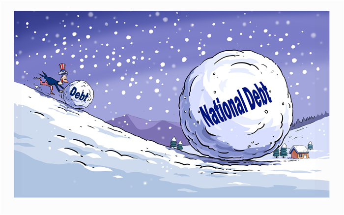 Comments on the US debt crisis: "snowball" problem | debt | US