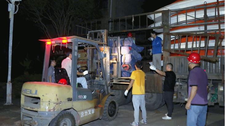 Accepting social donations, the Yellow River Commission and the Yangtze River Commission urgently transport materials to support Hebei! Zhuozhou: Severely Affected Rivers | Disaster Relief | Materials