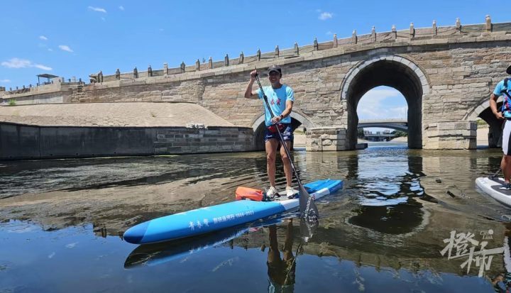 22 days of paddling through "Water Mooring Liangshan" is almost halfway through, 60 year old Uncle Jiang paddles from Beijing back to the Hangzhou Canal | Hangzhou | Uncle