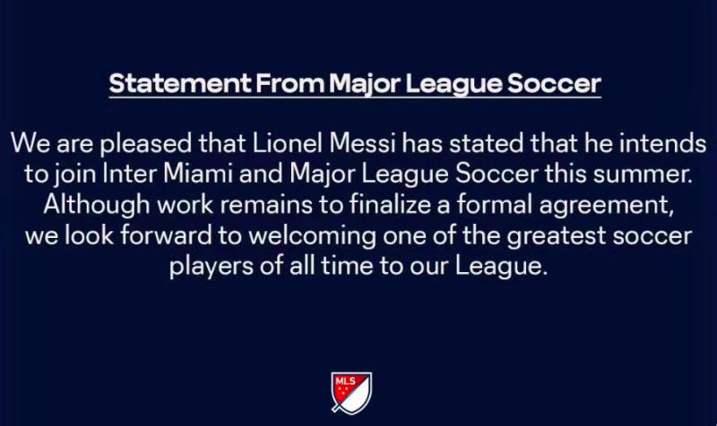 Messi's next stop is set: Miami International Team Miami | Messi | Miami, USA