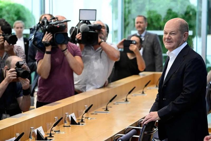 Promising to increase defense budget, German Chancellor Scholz holds summer press conference on transformation | Energy | Scholz