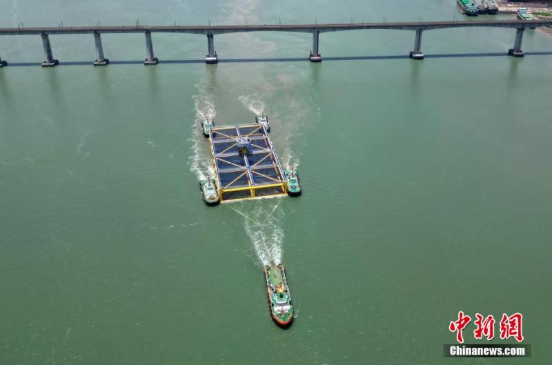 The largest deep-sea semi submersible aquaculture platform in China, "Ningde 1", has been successfully put into operation for sea patrol | 1 | aquaculture