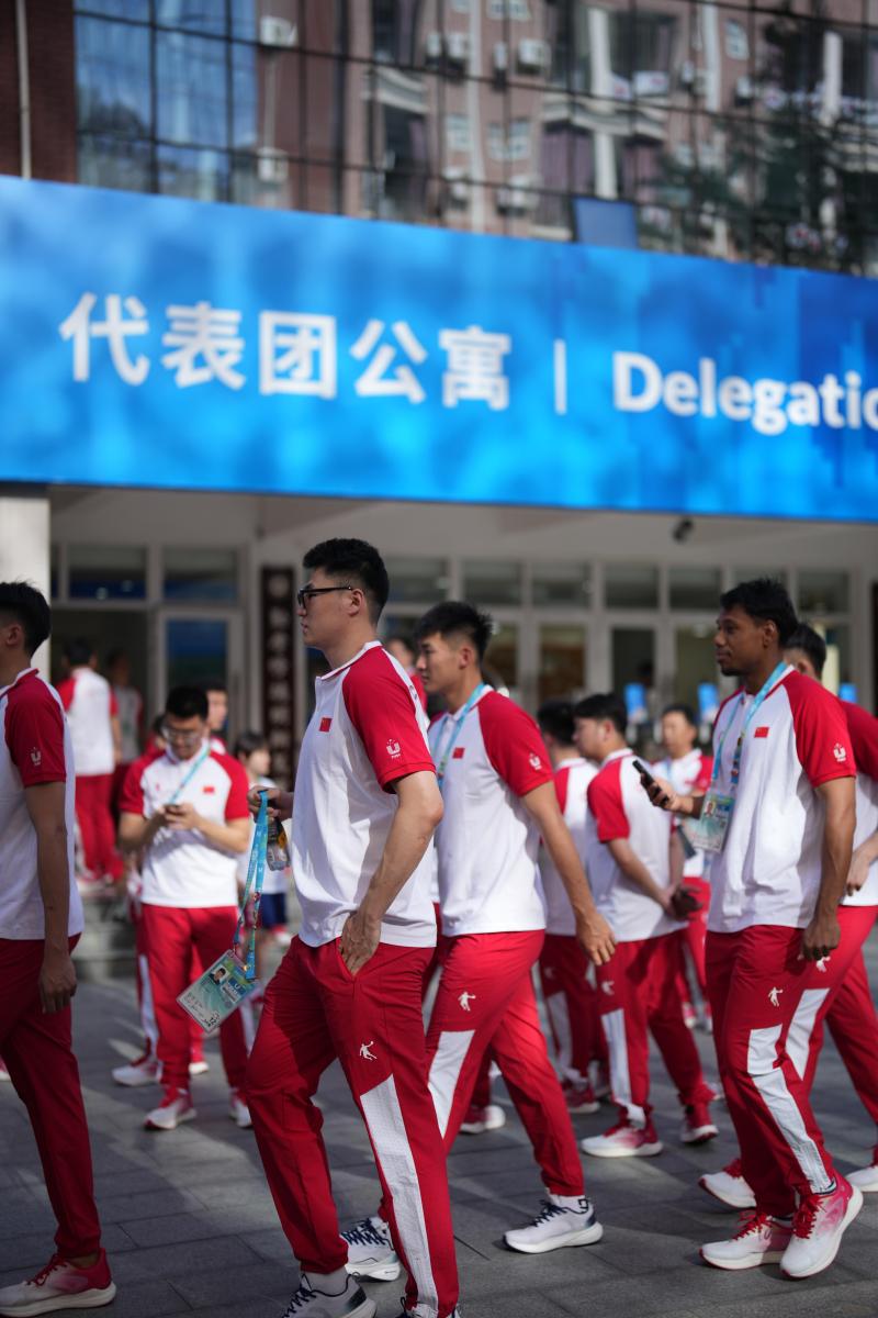 Chengdu Universiade | Reporter's note: As a member of the Chinese delegation, what was the experience of entering the opening ceremony of the Universiade for college students | Sports | Universiade