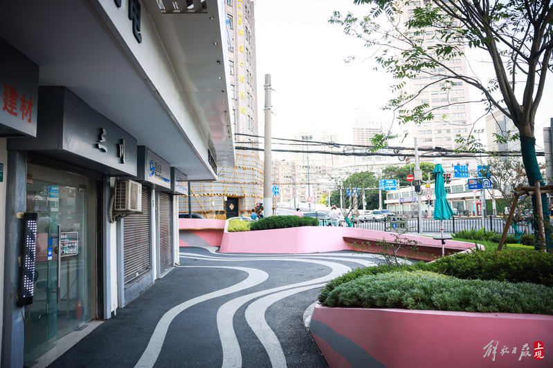 Not only small and beautiful, but also with a sense of design, making the "pocket park" elements within reach of citizens | Huangpu District | Citizens