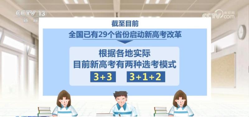 Students rush to the exam room! The new college entrance examination is divided into "3+3" and "3+1+2" selection models for biology | college entrance examination | students