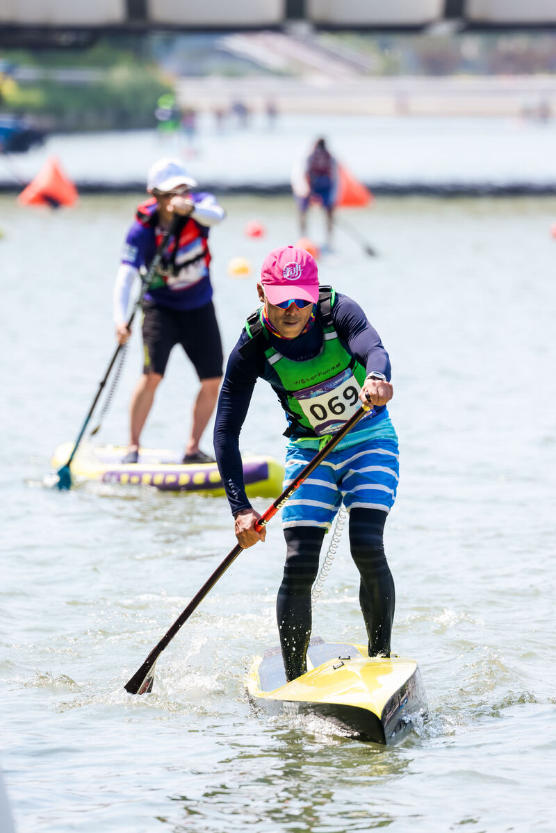 Jing'an creates new highlights in urban sports: Suzhou River presents its first paddleboard racing paddleboarding | Suzhou River Bay | New highlights