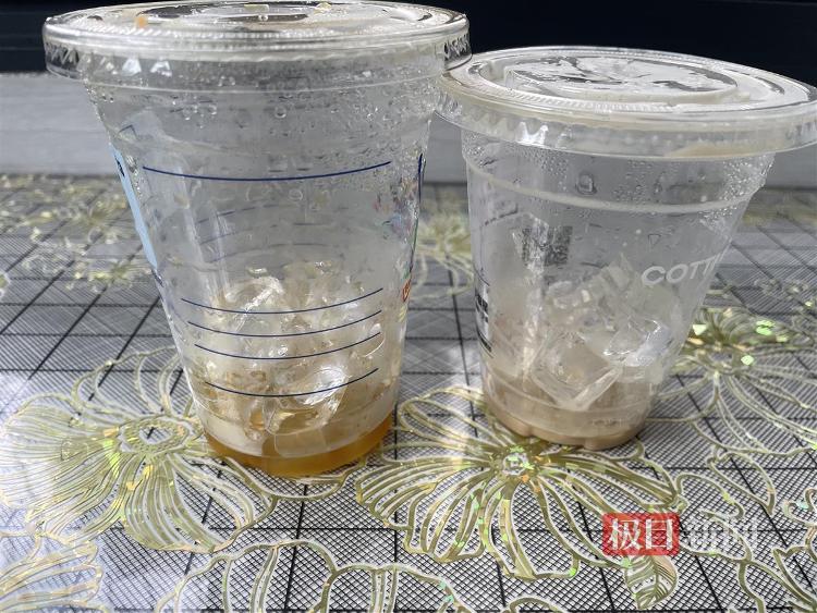 Is there too much ice in Luckin Coffee causing controversy? Reporter's test: Multiple tea brands have many problems with ice cubes | Coffee | Reporter
