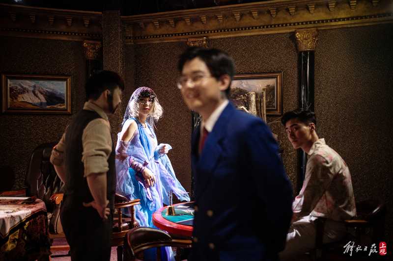 Traveling by train to American style towns in the 1930s, Shanghai's immersive theater has released another hit performance | actor | hit