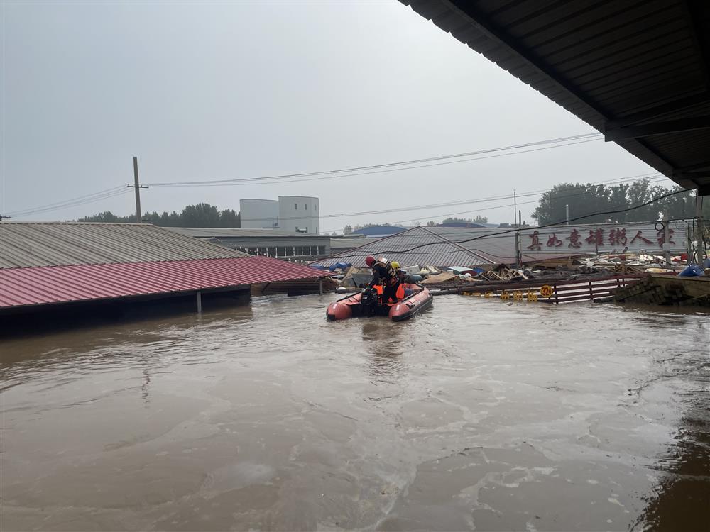 Tell me about the disaster relief scene I saw, Zhuozhou Returning Water Flow | Rescue | Disaster Relief